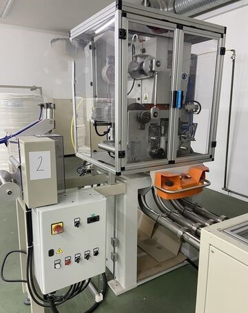 Strema DC 96,  Pad making machine