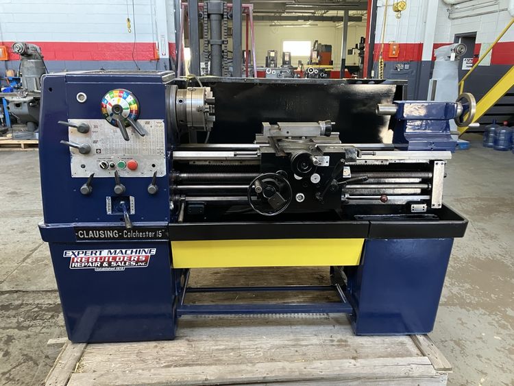 Clausing Colchester Engine Lathe Variable Speed 15