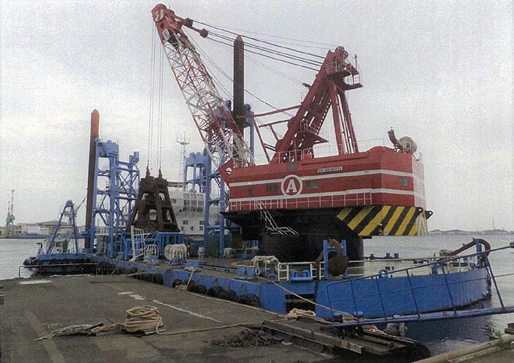 DAIOH ZOUKI 30M3 GRAB DREDGER