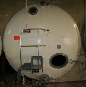 Portersville Horizontal Insulated Storage Tank 3,000 Gallon
