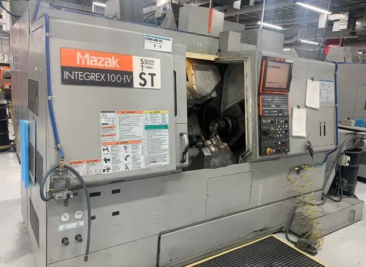 Mazak Mazatrol Matrix CNC Control 6,000 RPM Integrex 100-IV ST 8 Axis