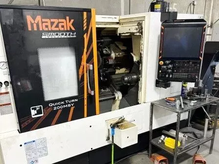 Mazak Mazatrol Smooth G control 6,000 RPM QUICK TURN 200MSY 2 Axis