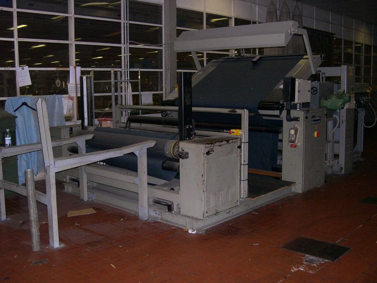 Plm impianti Inspecting and rolling-up machine