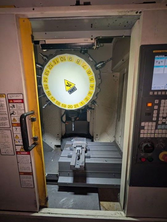 Fanuc Robodrill α-D21MiA5 Machining Center – 3-Axis CNC 3 Axis