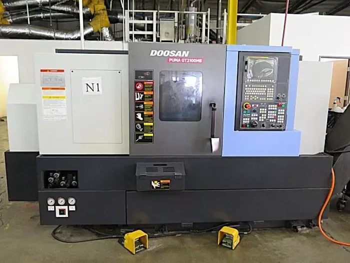 Doosan FANUC i SERIES CONTROL 3,500 RPM PUMA GT2100MB 3 Axis