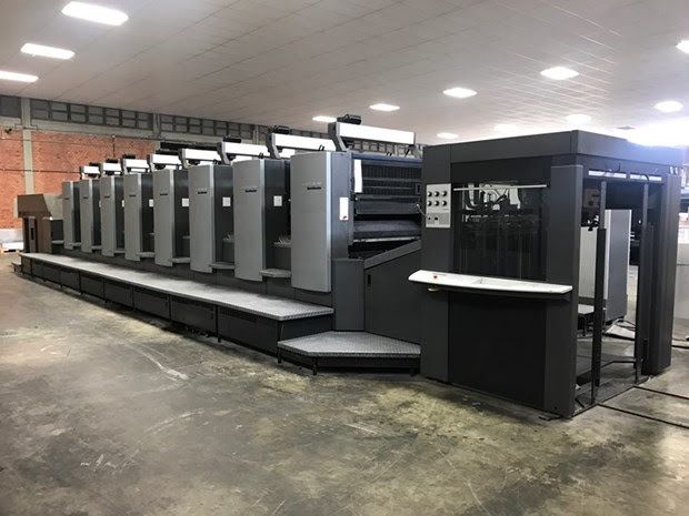 Heidelberg SM 102 8 P 72 x 102 cms