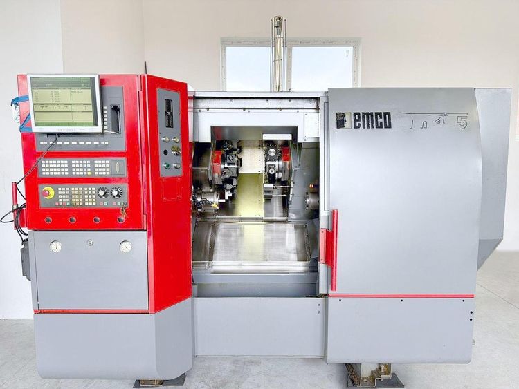 Emco SIEMENS SINUMERIC 840C 4,000 rpm TURN 465 3 Axis