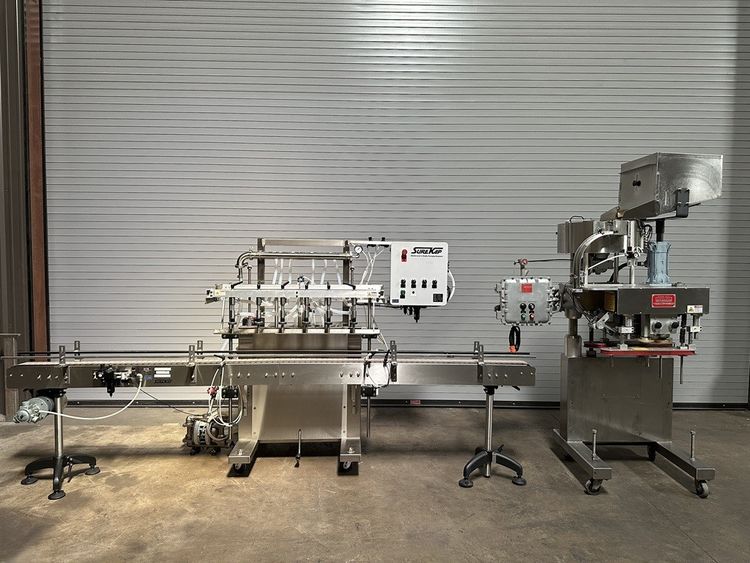 Surekap SKF5000, Distilled Spirits Filler and Capper