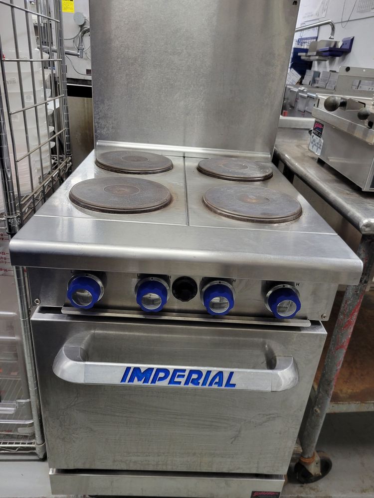 Imperial IR4E, 4 BURNER ELECTRIC SINGLE OVEN