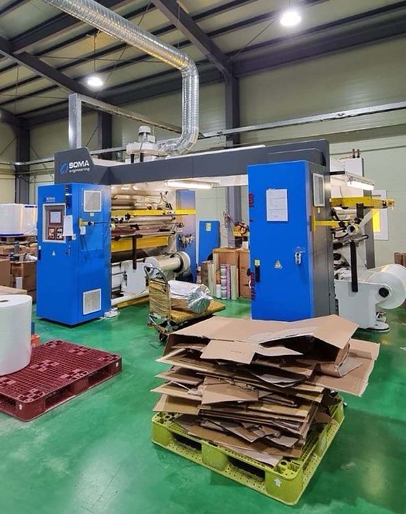 Soma Lamiflex Duplex solventless laminator