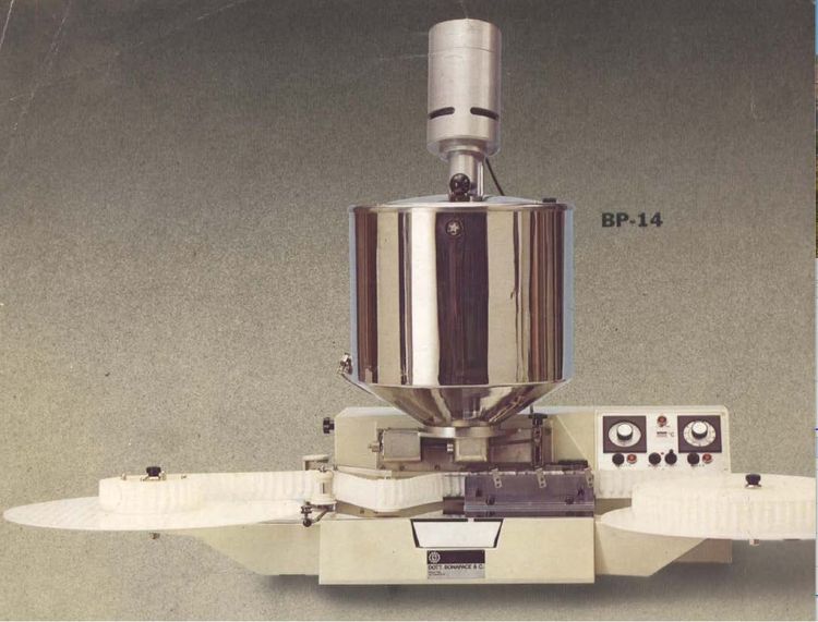 BONAPACE BP 10-11, Tube Filler Machines/Suppositories fillers