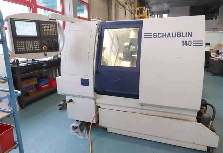 Schaublin GE FANUC Series 21i-TB 6000 rpm 140 CNC 2 Axis