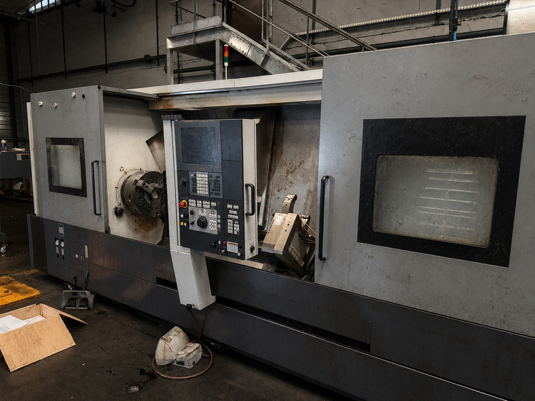 CMZ FANUC 32i B 15” Color LCD Manual Guide 2,200 rpm TD45Y / 2200  3 Axis