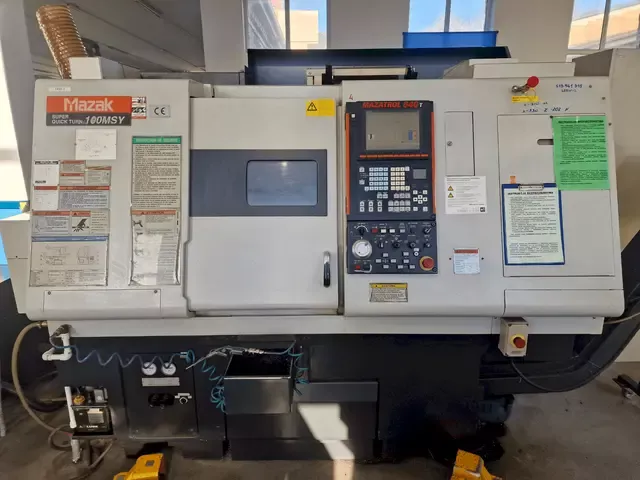 Mazak SQT-100MSY 3 Axis