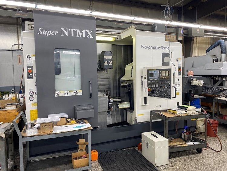 Nakamura Tome CNC (Fanuc 31i) 12,000 RPM SUPER NTMX 6 Axis