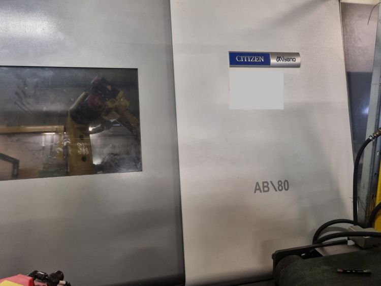 Miyano FANUC 31i T 5000 RPM ABX-80SYY2 3 Axis