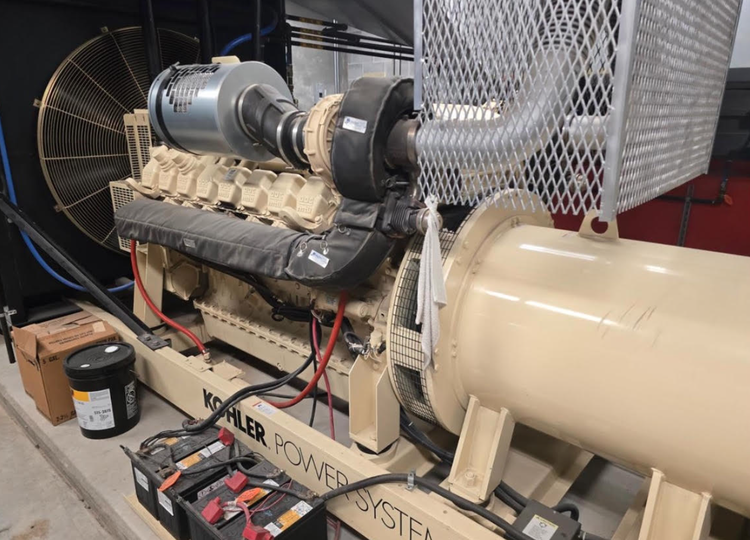 2 Kohler 1000ROZD4 KW 	1000 KVA 	1250
