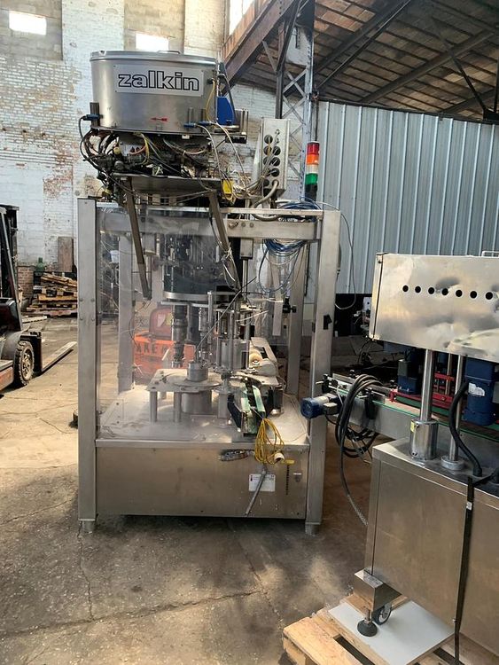 Zalkin CAS5320NG   5 head  rotary capper