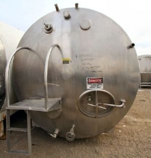 Others Horizontal Stainless Steel Tank 3,000 Gallon