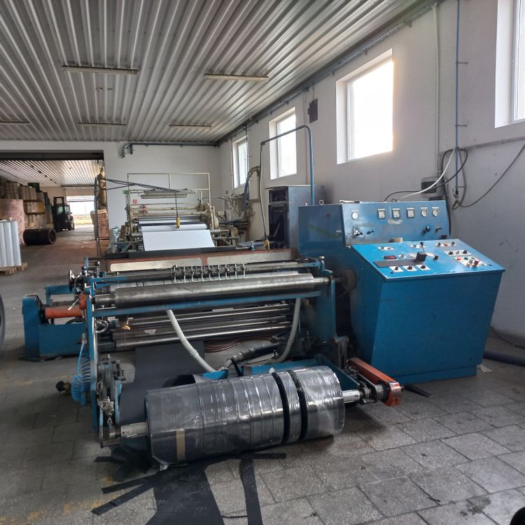 Cameron 1.600 mm slitter rewinder