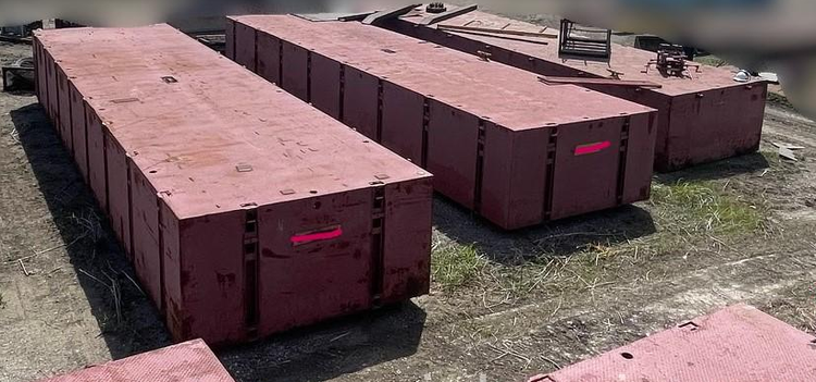 15  S-50 FLEXIFLOAT BARGES