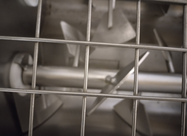 Jorelli Paddle mixer and tilting elevator