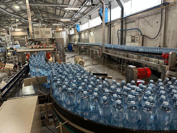 Krones PET filling line