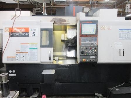 Mazak Mazatrol Matrix 6000 RPM (Main & 2nd Spindle) Integrex 100-IVS 2 Axis