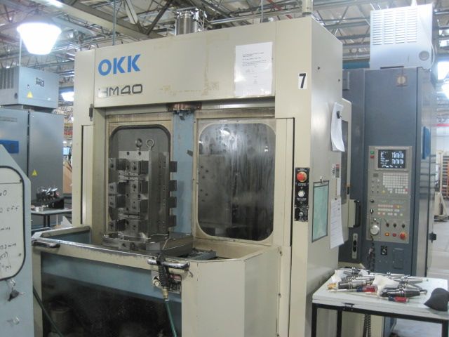 OKK OKK HM-40 4-Axis CNC Horizontal Machining Center 4 Axis