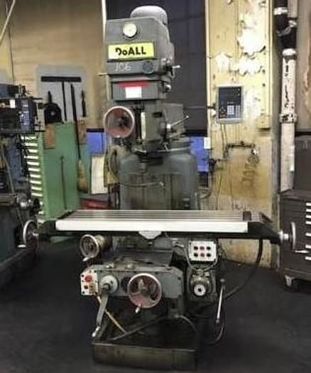 DoAll FV-4V HEAVY-DUTY VERTICAL MILL w/DIGITAL READOUT 4150 RPM