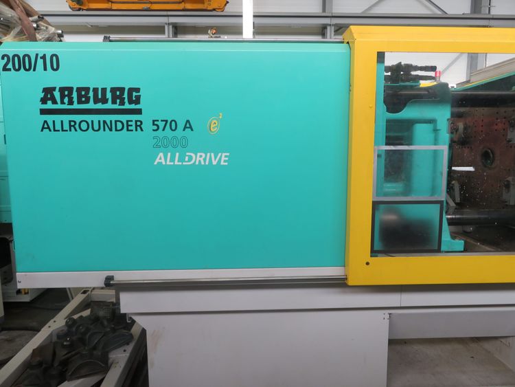 Arburg 570 A 2000 All Drive Injection Press 200 T