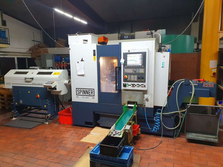 Spinner Siemens 840 Dsl - ShopTurn 5000 1 / min CNC turning and milling center TC 300 SMCY 2 Axis