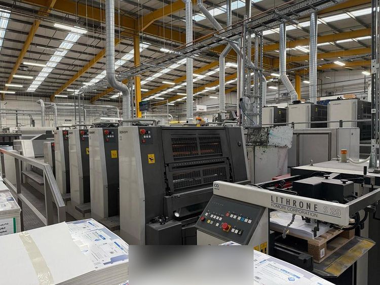 Komori Lithrome LS-429+CX 530 x 750mm