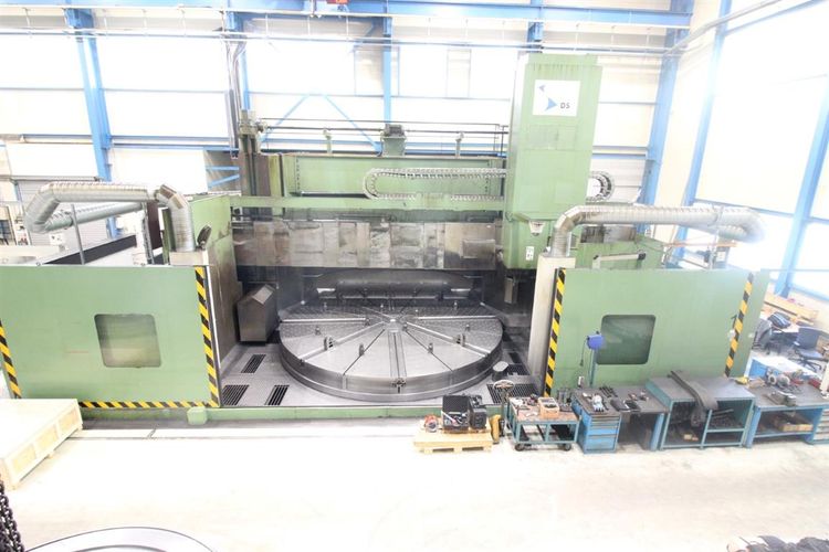 Dorries Scharmann VC 6500/600MC faceplate diameter 	6000 mm