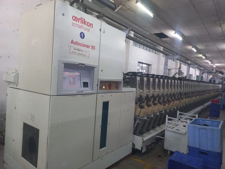 4 Schlafhorst 2013 X5 Autoconer m/c.