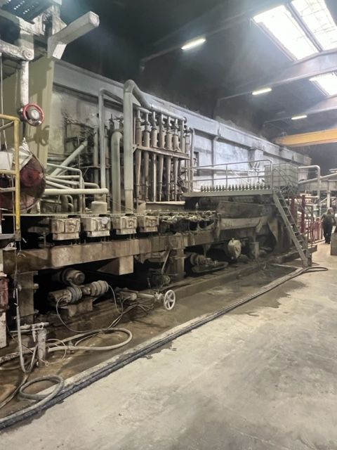 Voith Fluting, Test Liner Twin-wire Paper machine incl. waste stock prep 2400 mm 90-200 gsm 100 tpd - in operation til end  Q1 2024 !