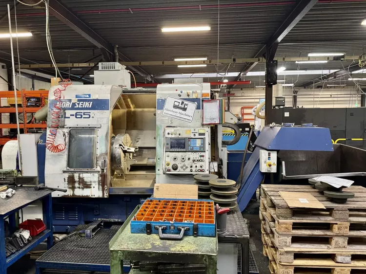 Mori Seiki FANUC OT Variable SL65C 2 Axis