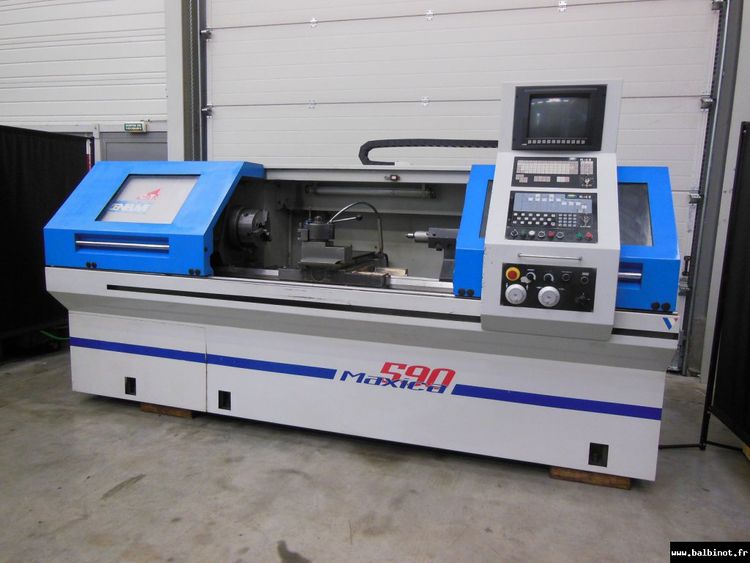 Cazeneuve CNC NUM PL+S3 Max. 3000 rpm MAXICA 590 2 Axis