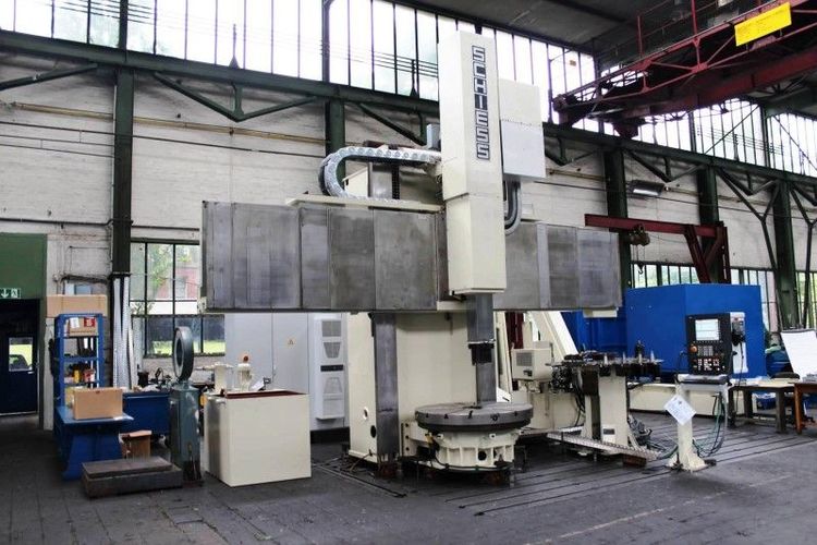 Froriep, Schiess CNC SIEMENS 840 D sl Max. 400 U/min 16 DSC 140 2 Axis CNC Vertical Turret Lathe - Single Column