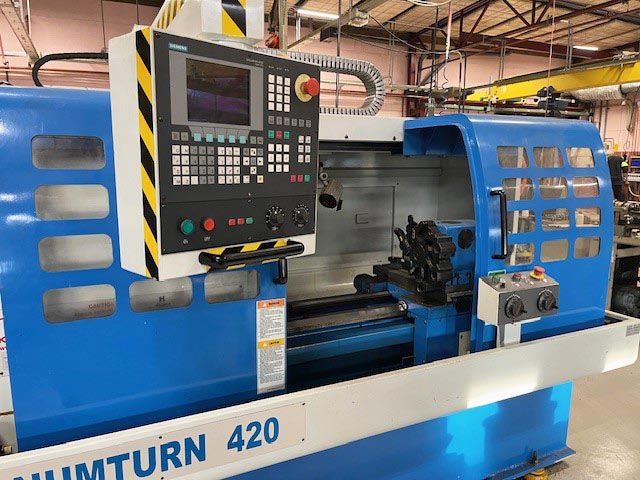 Knuth Siemens Sinumerik 802S 2500 rpm NUMTURN 420 2 Axis