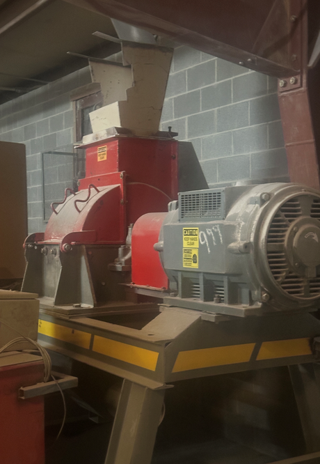 20” x 20” Hog grinder 100 hp