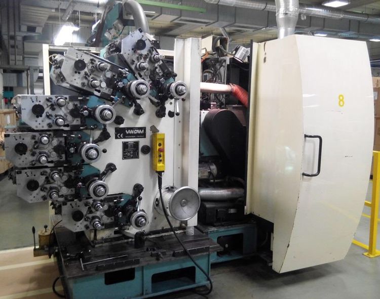 Van Dam 520, Round Cup Printing Machine