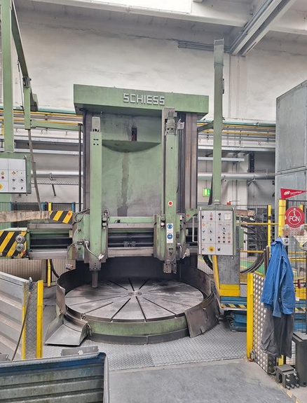 Schiess 25 DKE 250 Swing diameter 2500 mm