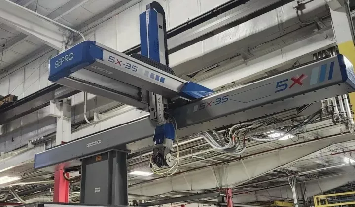 Sepro 5X-35 Servo Drive 5 Axis