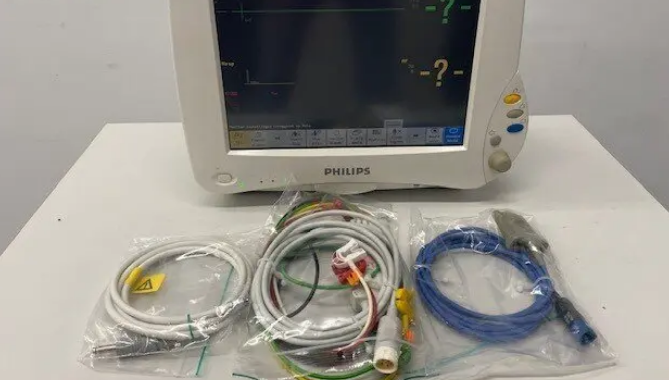 3 Philips IntelliVue MP40 neonatal patient monitor