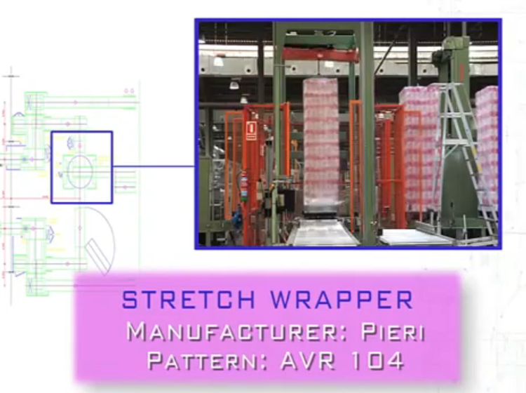 PIERI AVR 104 Stretch Wrapper