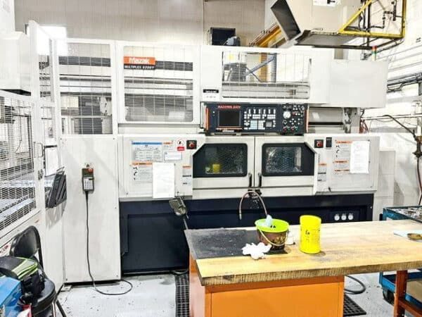 Mazak Fusion 640T 5,000 RPM Multiplex 6200YB with Gantry 8 Axis