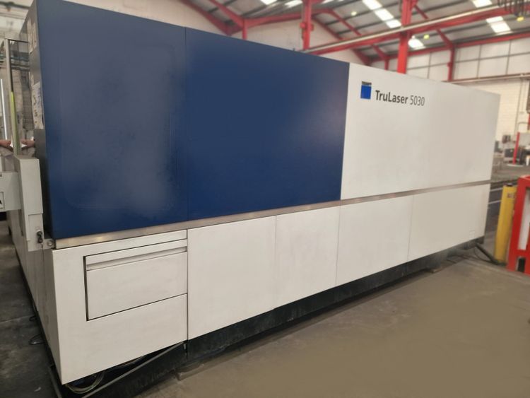 Trumpf TruLaser 5030 fiber (L76) Siemens Sinumerik 840 D SL