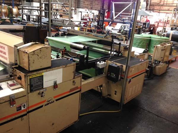 Amplas 1425s Servo Bottom Weld Bag Machine