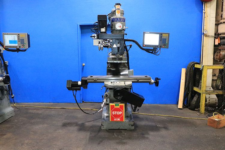 Sharp LMV with Acu-Rite MILLPWR G2 Control Vertical Milling Machine 4,200 RPM